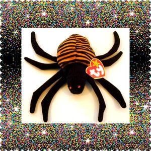 "SPINNER THE SPIDER" BEANIE BABY